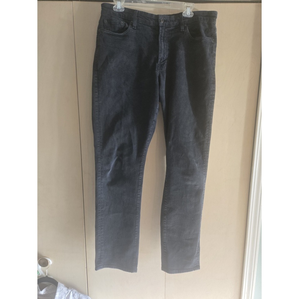 Civilianaire Jeans‎ Mens 34x32 Black Straight Made USA Artisans of Freedom